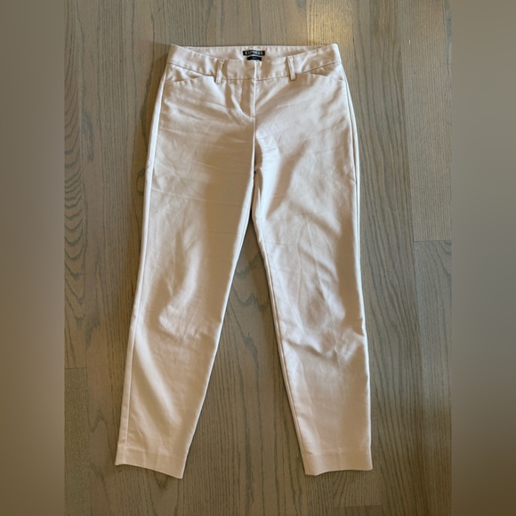 Express Light Pink Editor Pants - Picture 1 of 5